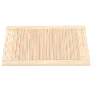 Ante a Lamelle 2 pz in Legno Massello di Pino 69x39,4 cm cod mxl 57609