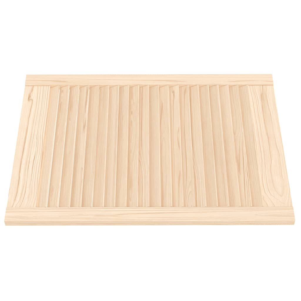 Anta con Design a Lamelle 69x49,4 cm in Legno di Pino 151127