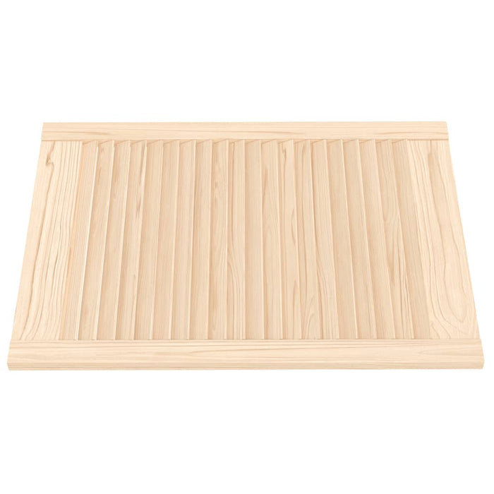 Anta con Design a Lamelle 69x49,4 cm in Legno di Pino 151127