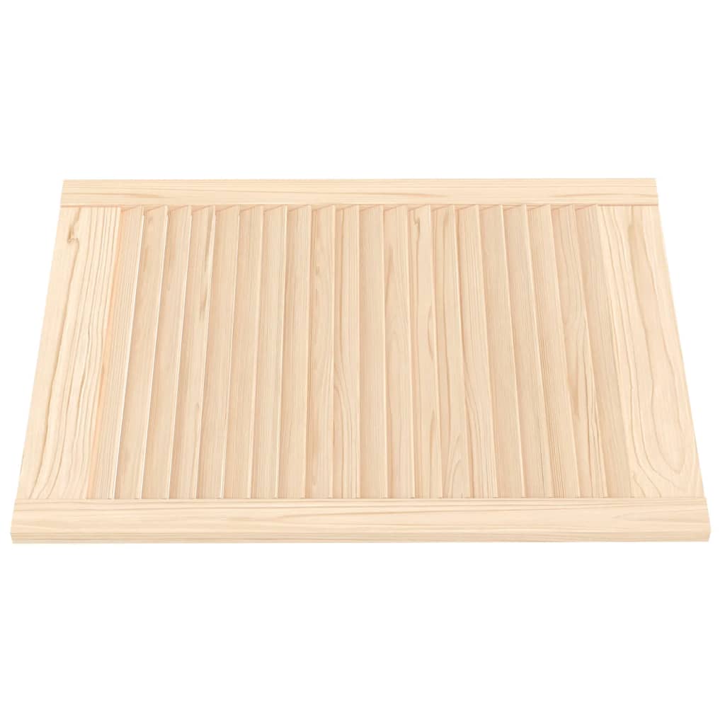 Ante con Design a Lamelle 2 pz 69x49,4 cm in Legno di Pino 151128