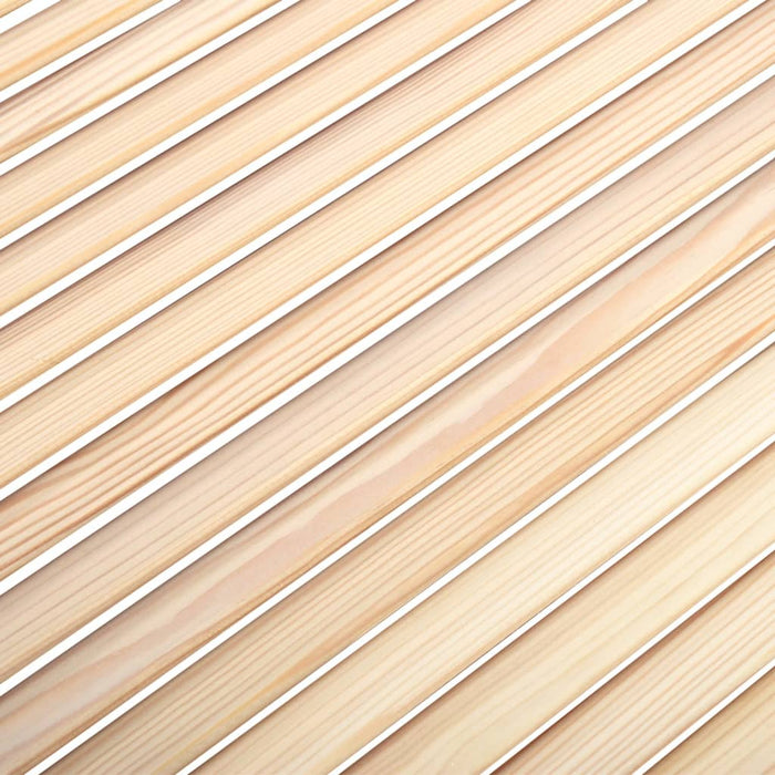 Ante a Lamelle 2 pz in Legno Massello di Pino 69x49,4 cm cod mxl 56015