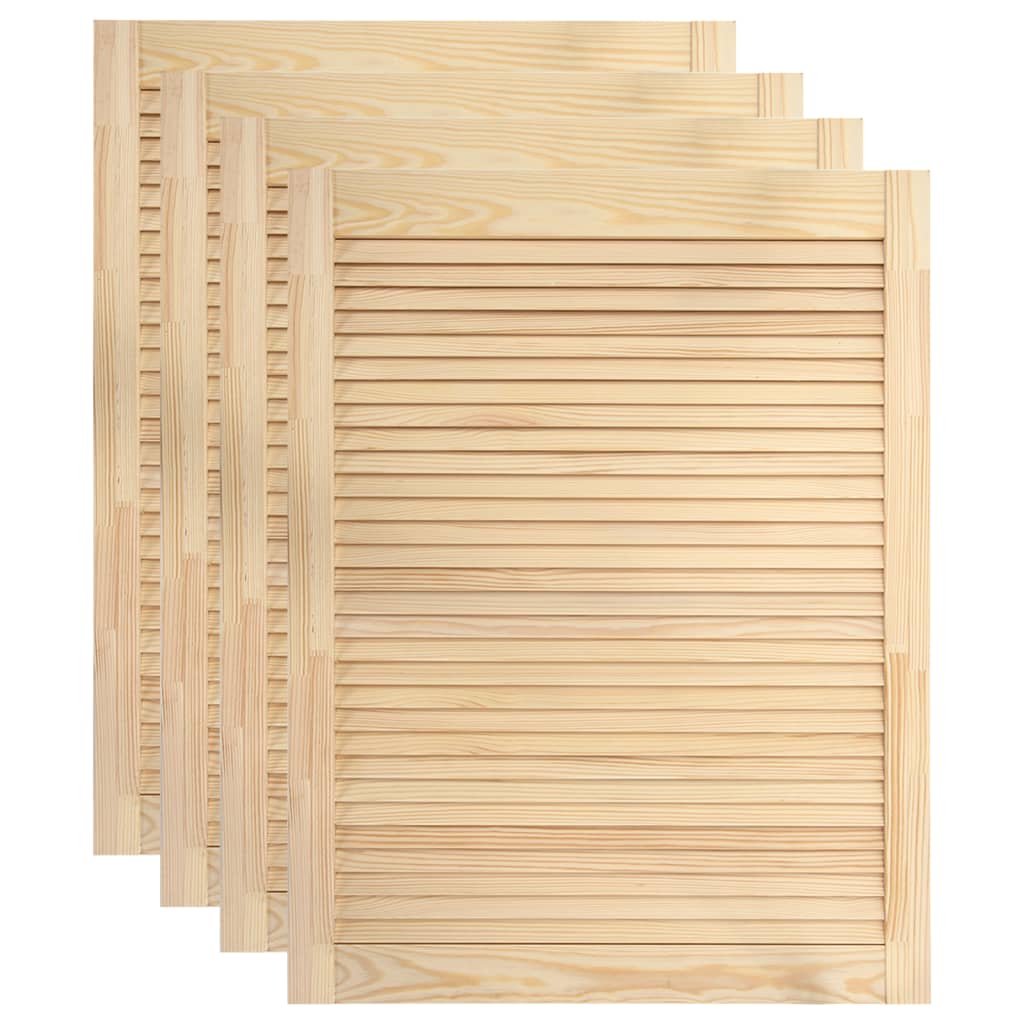 Ante a persiana 4 pezzi in legno di pino massiccio 69 x 49,4 cm 02_0003921