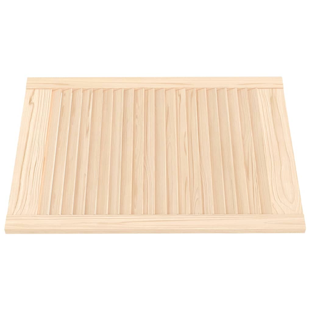 Ante con Design a Lamelle 4 pz 69x49,4 cm in Legno di Pino 151129