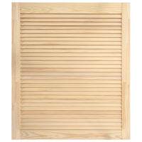 Porta a persiana 69 x 59,4 cm legno massello di pino 02_0003874