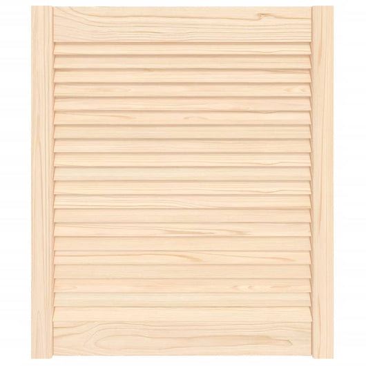 Anta a Lamelle in Legno Massello di Pino 69x59,4 cm cod mxl 63705