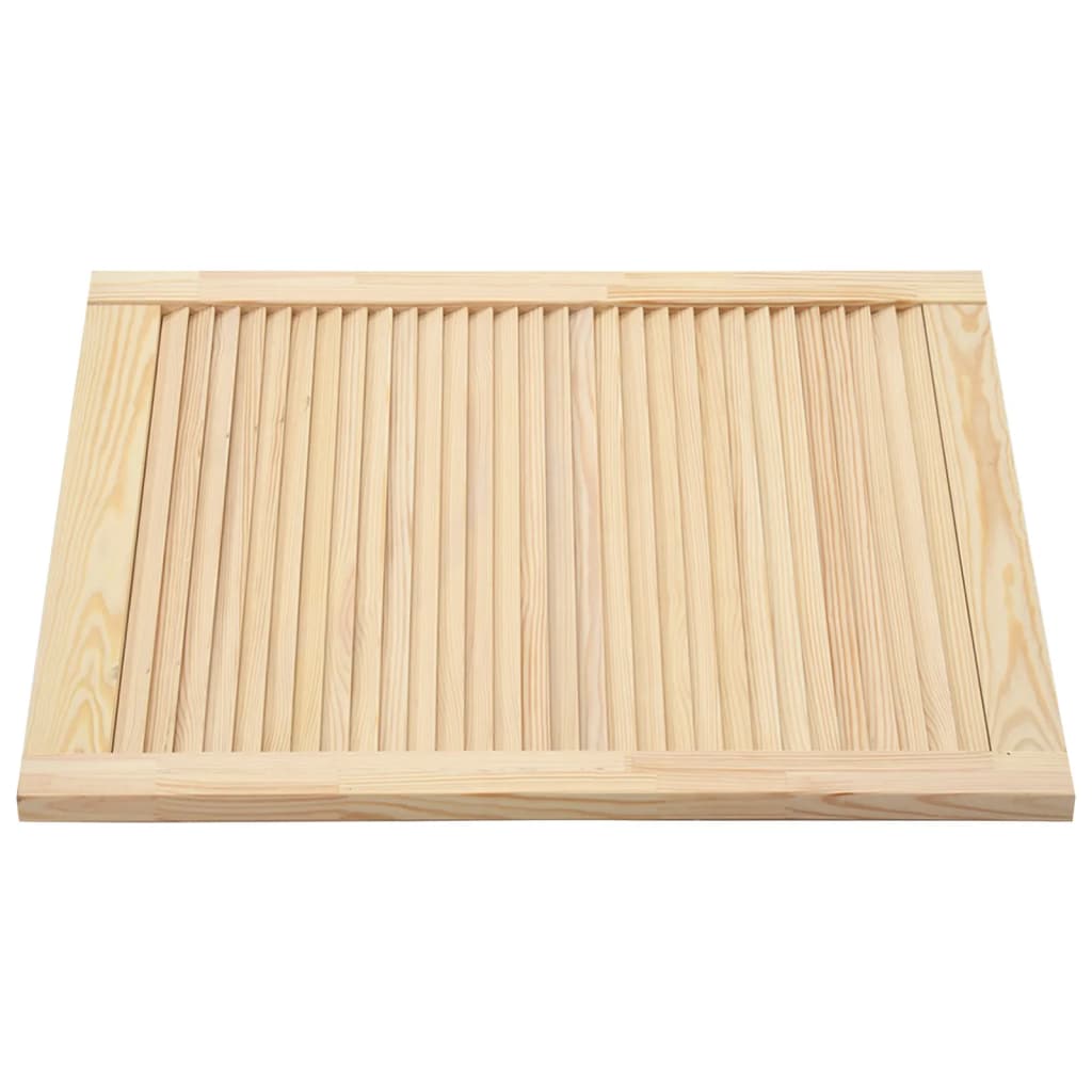 Porta a persiana 69 x 59,4 cm legno massello di pino 02_0003874