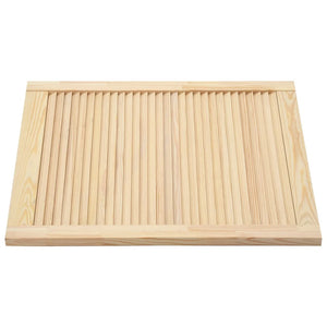 Porta a persiana 69 x 59,4 cm legno massello di pino 02_0003874