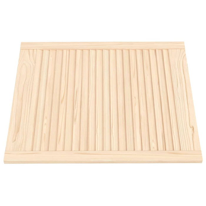 Ante con Design a Lamelle 4 pz 69x59,4 cm in Legno di Pino 151132