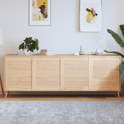 Ante a Lamelle 4 pz in Legno Massello di Pino 69x59,4 cm cod mxl 71826