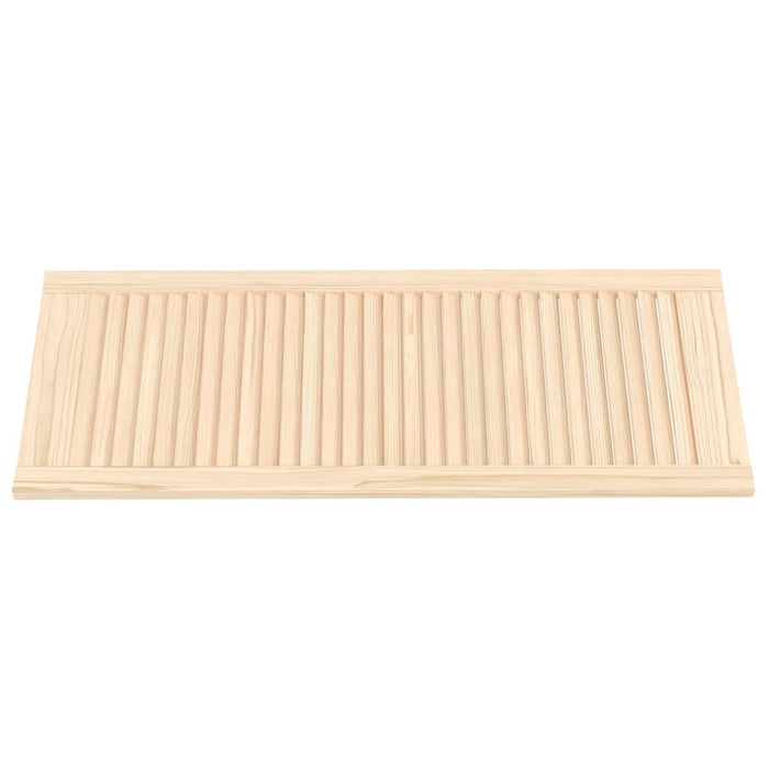 Anta con Design a Lamelle 99,3x39,4 cm in Legno di Pino 151133