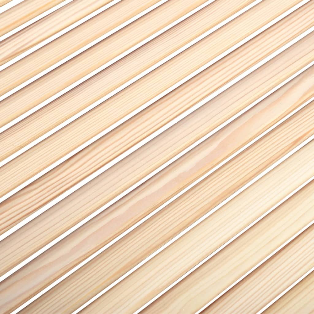 Ante a Lamelle 4 pz in Legno Massello di Pino 99,3x39,4 cm cod mxl 58784