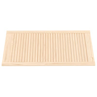 Ante con Design a Lamelle 4 pz 99,3x49,4 cm in Legno di Pino 151138