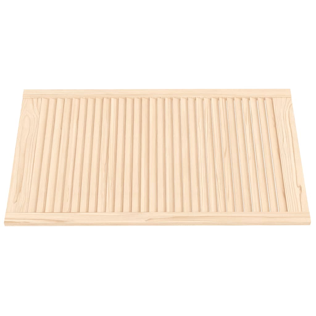 Anta con Design a Lamelle 99,3x59,4 cm in Legno di Pino 151139