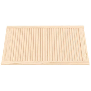 Ante con Design a Lamelle 2 pz 99,3x59,4 cm in Legno di Pino 151140