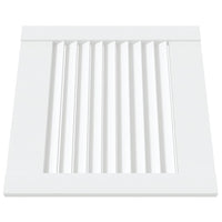 Ante a Lamelle 2 pz in Massello di Pino Bianche 39,5x39,4 cm cod mxl 77358