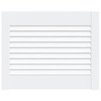 Anta a Lamelle in Legno Massello di Pino Bianca 39,5x39,4 cm cod mxl 64618