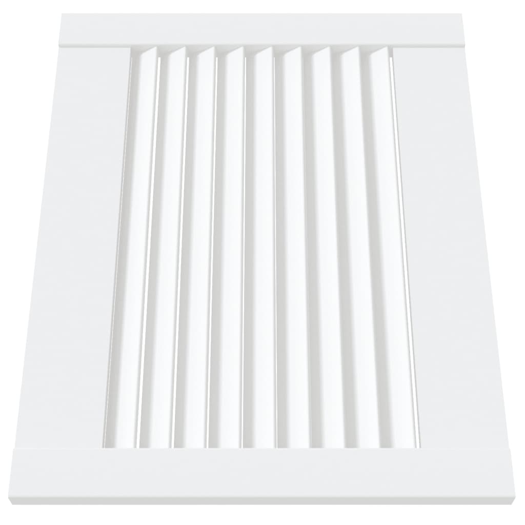 Anta a Lamelle Bianca 39,5x49,4 cm in Legno di Pino 151145