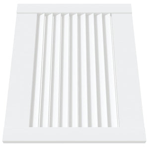 Anta a Lamelle Bianca 39,5x49,4 cm in Legno di Pino 151145