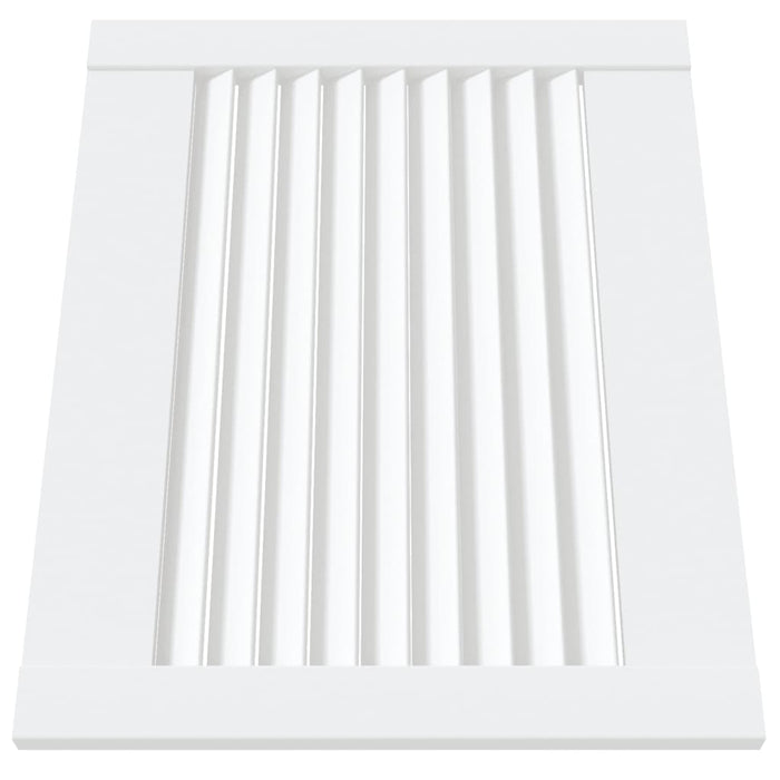Anta a Lamelle Bianca 39,5x49,4 cm in Legno di Pino 151145