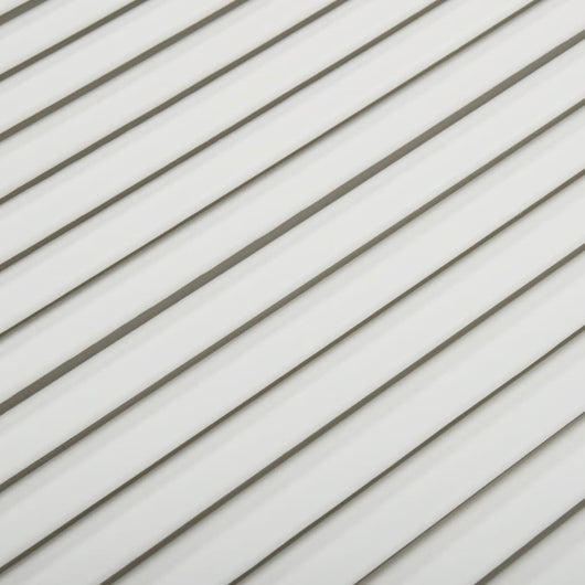 Porta persiana in legno massello di pino, porta dell'armadio, rivestimento per porta dell'armadio, guardaroba, paravento, bianco 39,5 x 49,4 cm 02_0003879