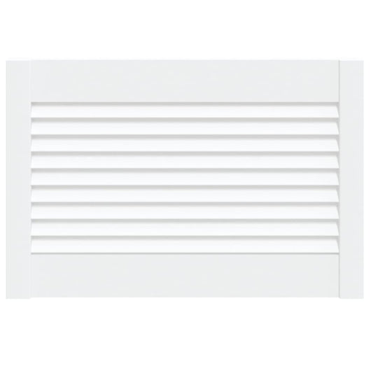 Ante a Lamelle 2 pz Bianche 39,5x59,4 cm in Legno di Pino 151148