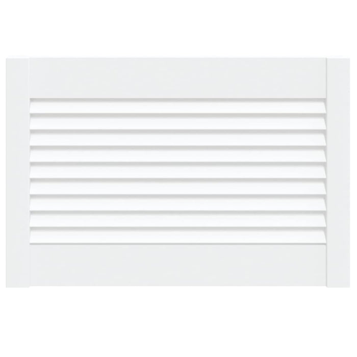 Ante a Lamelle 2 pz Bianche 39,5x59,4 cm in Legno di Pino