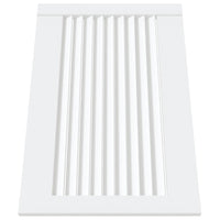 Ante a Lamelle 2 pz Bianche 39,5x59,4 cm in Legno di Pino 151148