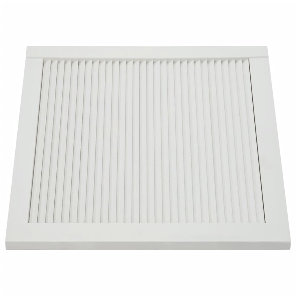 Porta a persiana in legno massello di pino bianco 39,5 x 59,4 cm 02_0003880