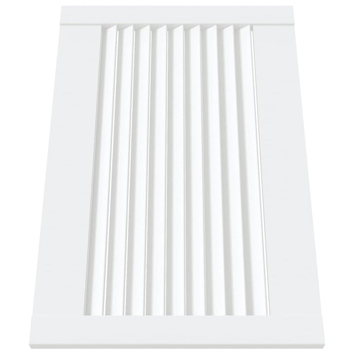 Ante a Lamelle Bianche 4 pz Bianche 39,5x59,4 cm Legno di Pino