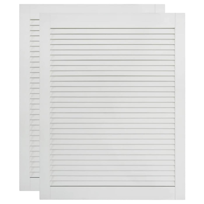 Ante a persiana in 2 pezzi in legno massello di pino 615x394 cm bianco 02_0003905