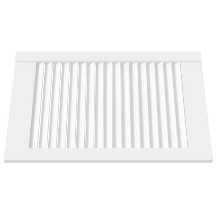 Ante a Lamelle 2 pz Bianche 61,5x39,4 cm in Legno di Pino 151152