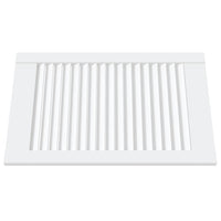 Ante a Lamelle 4 pz Bianche 61,5x39,4 cm in Legno di Pino 151153