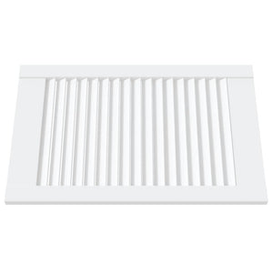 Ante a Lamelle 4 pz Bianche 61,5x39,4 cm in Legno di Pino 151153