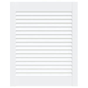 Anta a Lamelle Bianca 61,5x49,4 cm in Legno di Pino 151154