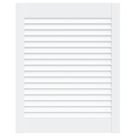 Anta a Lamelle Bianca 61,5x49,4 cm in Legno di Pino 151154