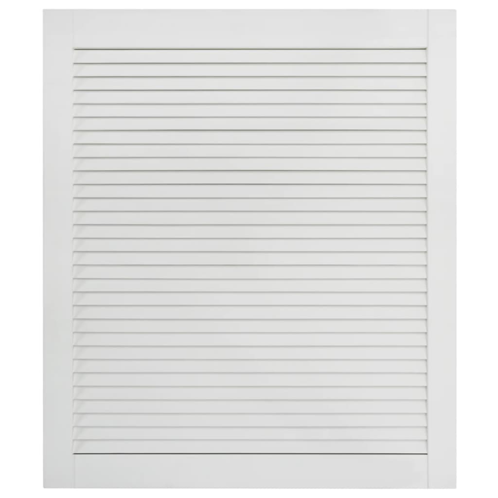 Porta a persiana in legno massello di pino 615x494 cm bianca 02_0003882