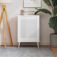 Anta a Lamelle Bianca 61,5x49,4 cm in Legno di Pino 151154