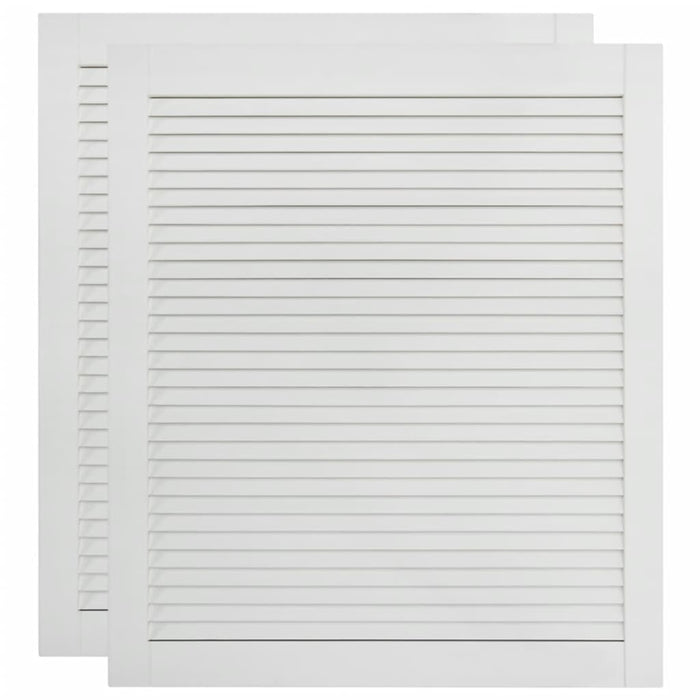 Ante a persiana 2 pezzi in legno di pino massiccio 61,5 x 49,4 cm bianco 02_0003906