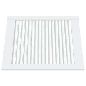 Ante a Lamelle 4 pz Bianche 61,5x49,4 cm in Legno di Pino 151156