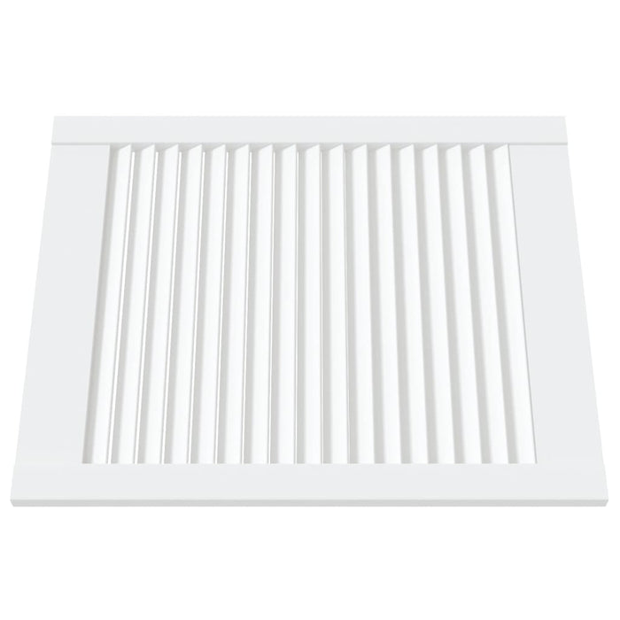 Ante a Lamelle 4 pz Bianche 61,5x49,4 cm in Legno di Pino 151156
