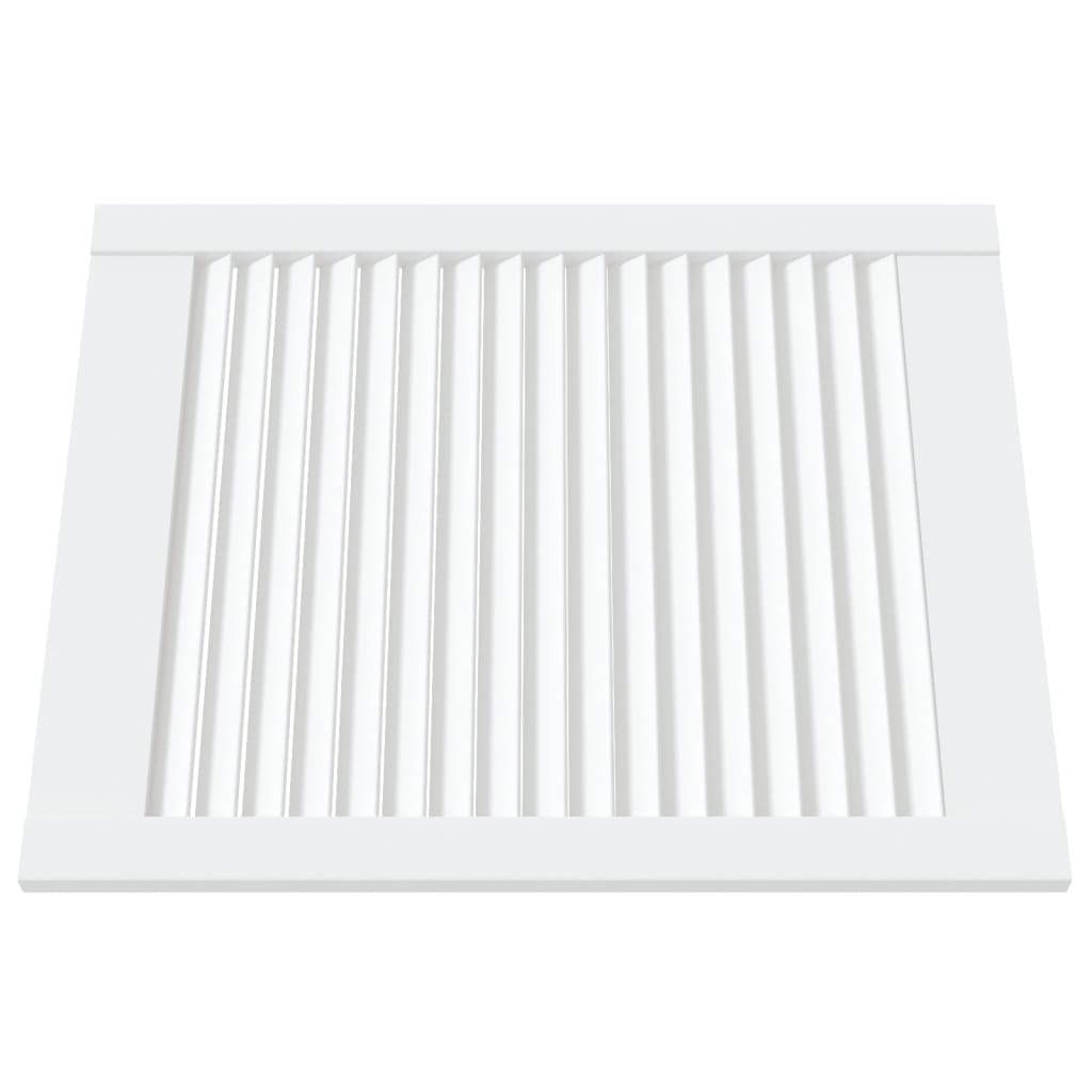 Ante a Lamelle 4 pz Bianche 61,5x49,4 cm in Legno di Pino 151156