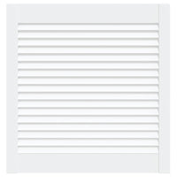 Anta a Lamelle Bianca 61,5x59,4 cm in Legno di Pino 151157