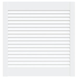 Anta a Lamelle Bianca 61,5x59,4 cm in Legno di Pino 151157