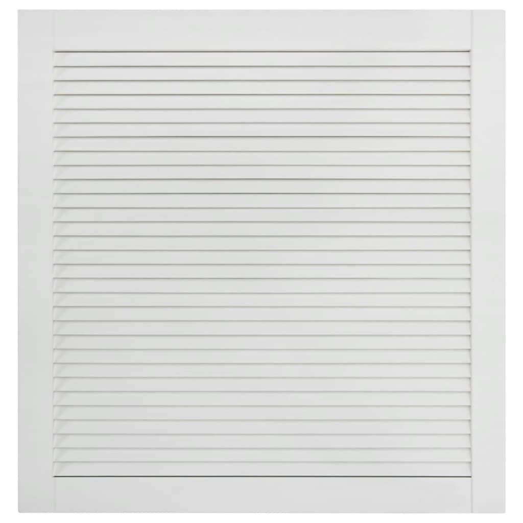Porta persiana in legno massello di pino 61,5 x 59,4 cm bianco 02_0003883