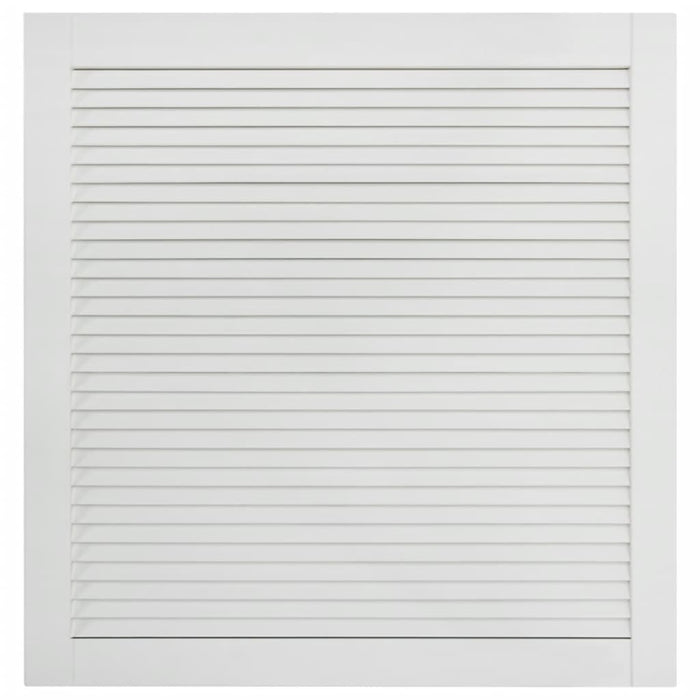 Porta persiana in legno massello di pino 61,5 x 59,4 cm bianco 02_0003883