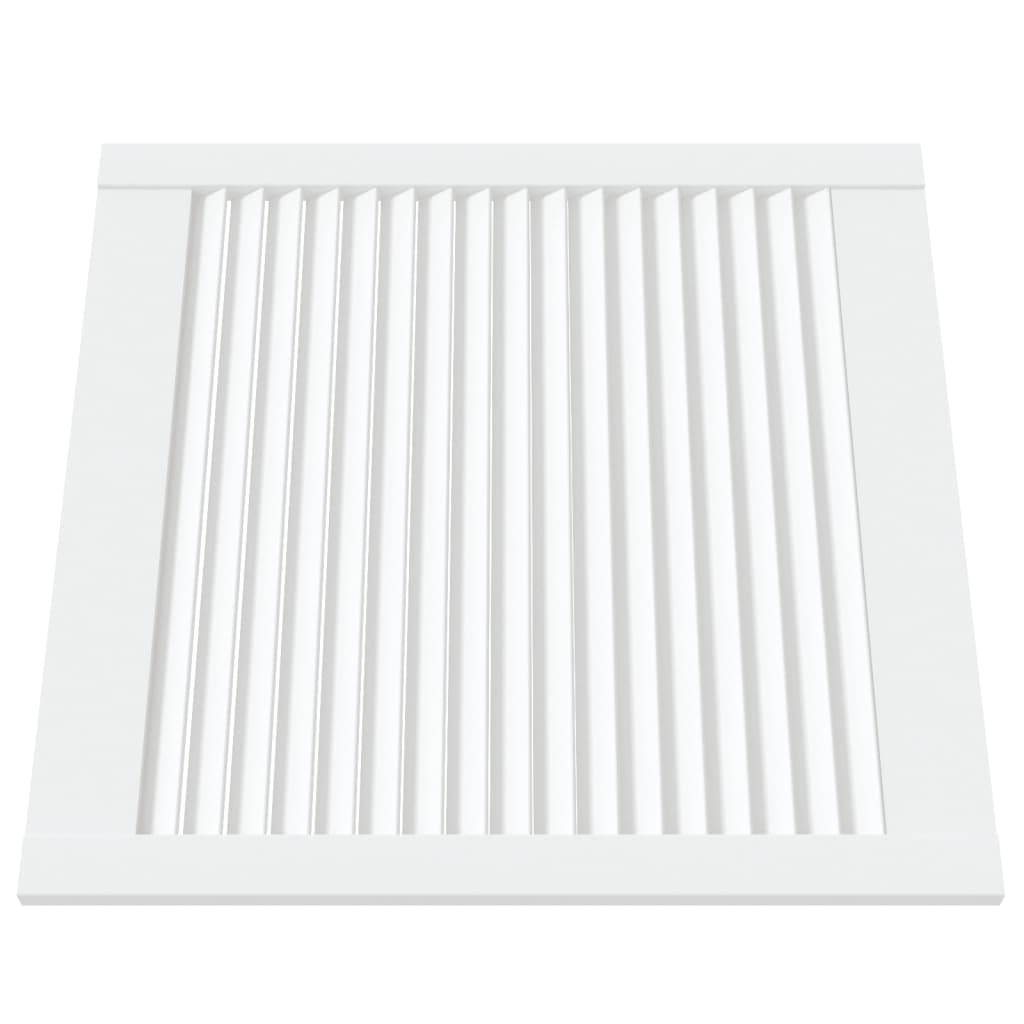 Anta a Lamelle Bianca 61,5x59,4 cm in Legno di Pino 151157