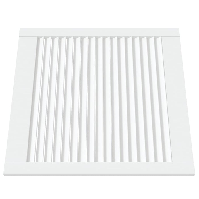 Anta a Lamelle Bianca 61,5x59,4 cm in Legno di Pino 151157