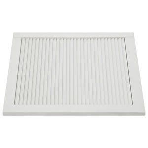 Porta persiana in legno massello di pino 61,5 x 59,4 cm bianco 02_0003883