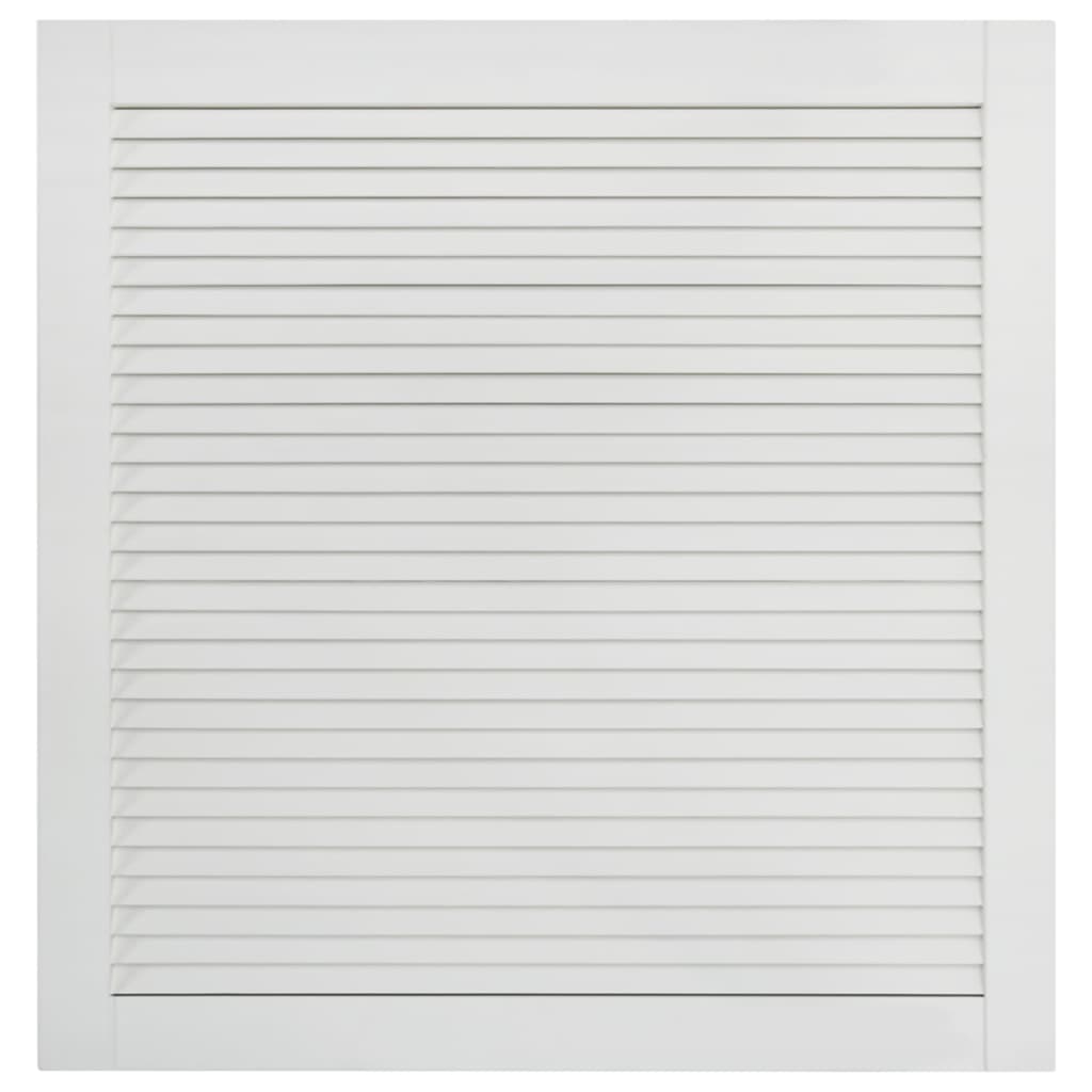 Ante a persiana 2 pezzi in legno di pino massiccio 61,5x59,4 cm bianco 02_0003907