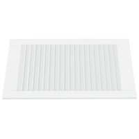 Ante a Lamelle 2 pz in Legno Massello di Pino Bianche 69x39,4cm cod mxl 55507